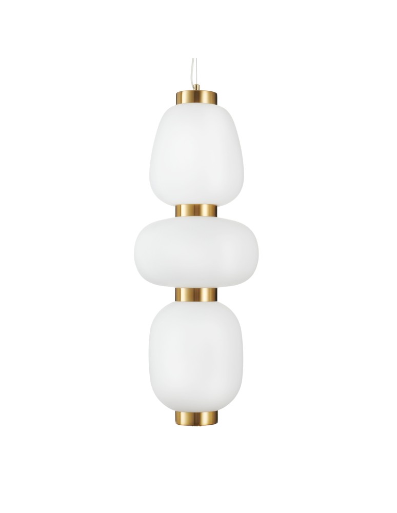 Step Into Design Lampa wisząca BRILLA-3 LED złota 23 cm ST-CP241210-3L złota  Step Into Design Lampa wisząca BRILLA-3 LED złota 23 cm ST-CP241210-3L złota