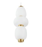 Step Into Design Lampa wisząca BRILLA-3 LED złota 23 cm ST-CP241210-3L złota  Step Into Design Lampa wisząca BRILLA-3 LED złota 23 cm ST-CP241210-3L złota