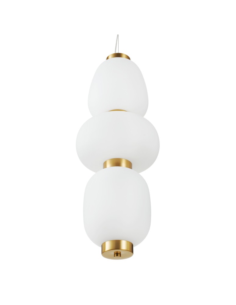 Step Into Design Lampa wisząca BRILLA-3 LED złota 23 cm ST-CP241210-3L złota  Step Into Design Lampa wisząca BRILLA-3 LED złota 23 cm ST-CP241210-3L złota
