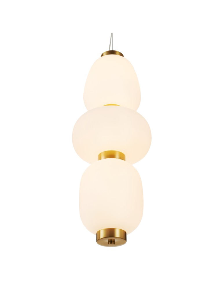 Step Into Design Lampa wisząca BRILLA-3 LED złota 23 cm ST-CP241210-3L złota  Step Into Design Lampa wisząca BRILLA-3 LED złota 23 cm ST-CP241210-3L złota