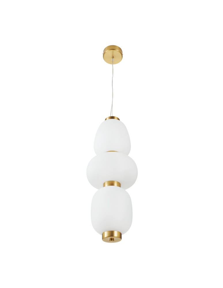 Step Into Design Lampa wisząca BRILLA-3 LED złota 23 cm ST-CP241210-3L złota  Step Into Design Lampa wisząca BRILLA-3 LED złota 23 cm ST-CP241210-3L złota