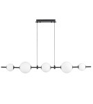 Lampy wiszące nad wyspę -  Step Into Design Lampa wisząca MILA czarna 140 cm ST-CP241222-5L - product 1