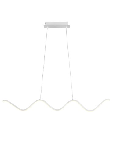 Step Into Design Lampa wisząca ZIGZAG LED biała 90 cm ST-MD240602 WHITE