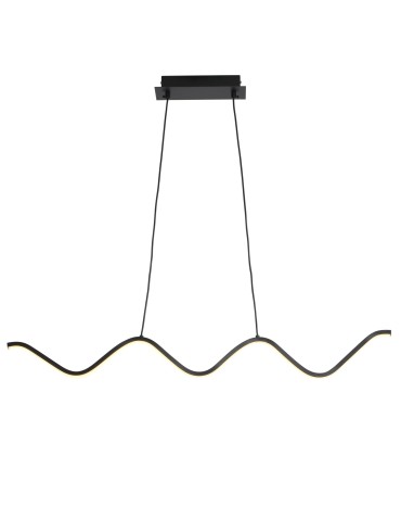 Step Into Design Lampa wisząca ZIGZAG LED czarna 90 cm ST-MD240602 BLACK