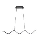 Step Into Design Lampa wisząca ZIGZAG LED czarna 90 cm ST-MD240602 BLACK  Step Into Design Lampa wisząca ZIGZAG LED czarna 90 cm ST-MD240602 BLACK