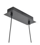 Step Into Design Lampa wisząca ZIGZAG LED czarna 90 cm ST-MD240602 BLACK  Step Into Design Lampa wisząca ZIGZAG LED czarna 90 cm ST-MD240602 BLACK