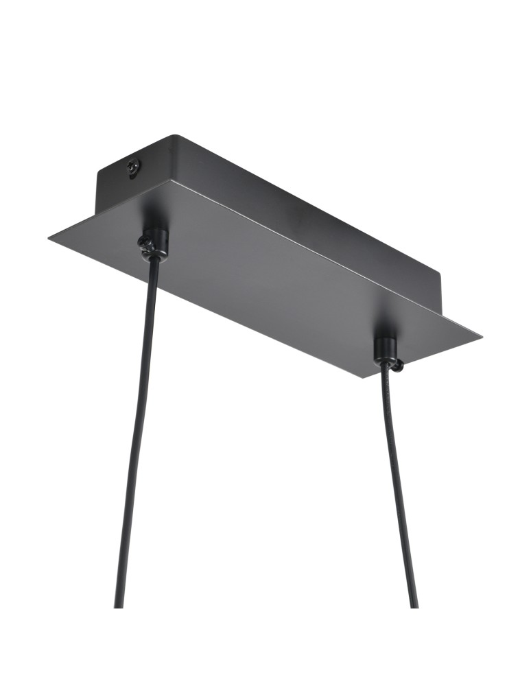 Step Into Design Lampa wisząca ZIGZAG LED czarna 90 cm ST-MD240602 BLACK  Step Into Design Lampa wisząca ZIGZAG LED czarna 90 cm ST-MD240602 BLACK