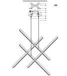 Step Into Design Lampa wisząca CRISS CROSS LED złota 78 cm ST-MD240406-4 gold Step Into Design Lampa wisząca CRISS CROSS LED złota 78 cm ST-MD240406-4 gold