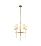 Żyrandole 5 punktowe -  Step Into Design Lampa wisząca DARLING żyrandol złota 60 cm ST-9501-5 GOLD - product 2
