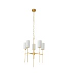 Żyrandole 5 punktowe -  Step Into Design Lampa wisząca DARLING żyrandol złota 60 cm ST-9501-5 GOLD - product 3