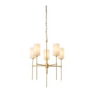 Żyrandole 5 punktowe -  Step Into Design Lampa wisząca DARLING żyrandol złota 60 cm ST-9501-5 GOLD - product 5