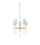 Żyrandole 5 punktowe -  Step Into Design Lampa wisząca DARLING żyrandol złota 60 cm ST-9501-5 GOLD - product 6