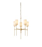 Żyrandole 5 punktowe -  Step Into Design Lampa wisząca DARLING żyrandol złota 60 cm ST-9501-5 GOLD - product 7