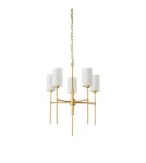 Żyrandole 5 punktowe -  Step Into Design Lampa wisząca DARLING żyrandol złota 60 cm ST-9501-5 GOLD - product 8