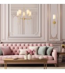 Żyrandole 5 punktowe -  Step Into Design Lampa wisząca DARLING żyrandol złota 60 cm ST-9501-5 GOLD - product 10