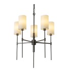 Żyrandole 5 punktowe -  Step Into Design Lampa wisząca DARLING czarny połysk 60 cm ST-9501-5 BLACK - product 1