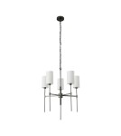 Żyrandole 5 punktowe -  Step Into Design Lampa wisząca DARLING czarny połysk 60 cm ST-9501-5 BLACK - product 2