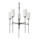 Żyrandole 5 punktowe -  Step Into Design Lampa wisząca DARLING czarny połysk 60 cm ST-9501-5 BLACK - product 3