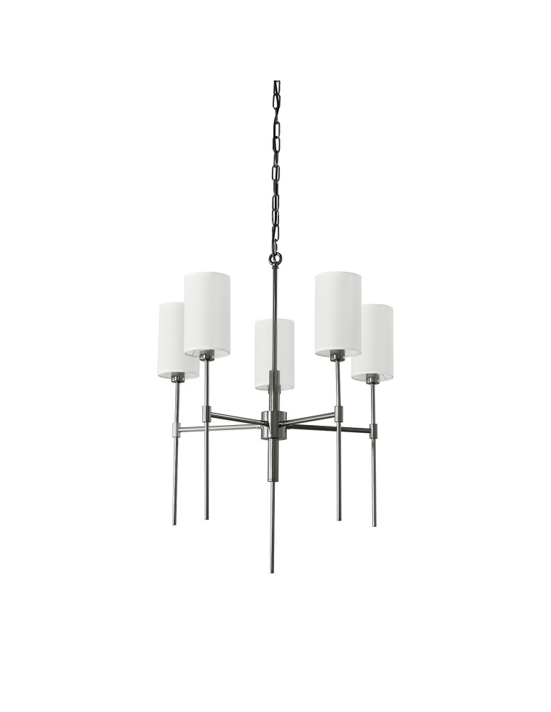 Step Into Design Lampa wisząca DARLING czarny połysk 60 cm ST-9501-5 BLACK