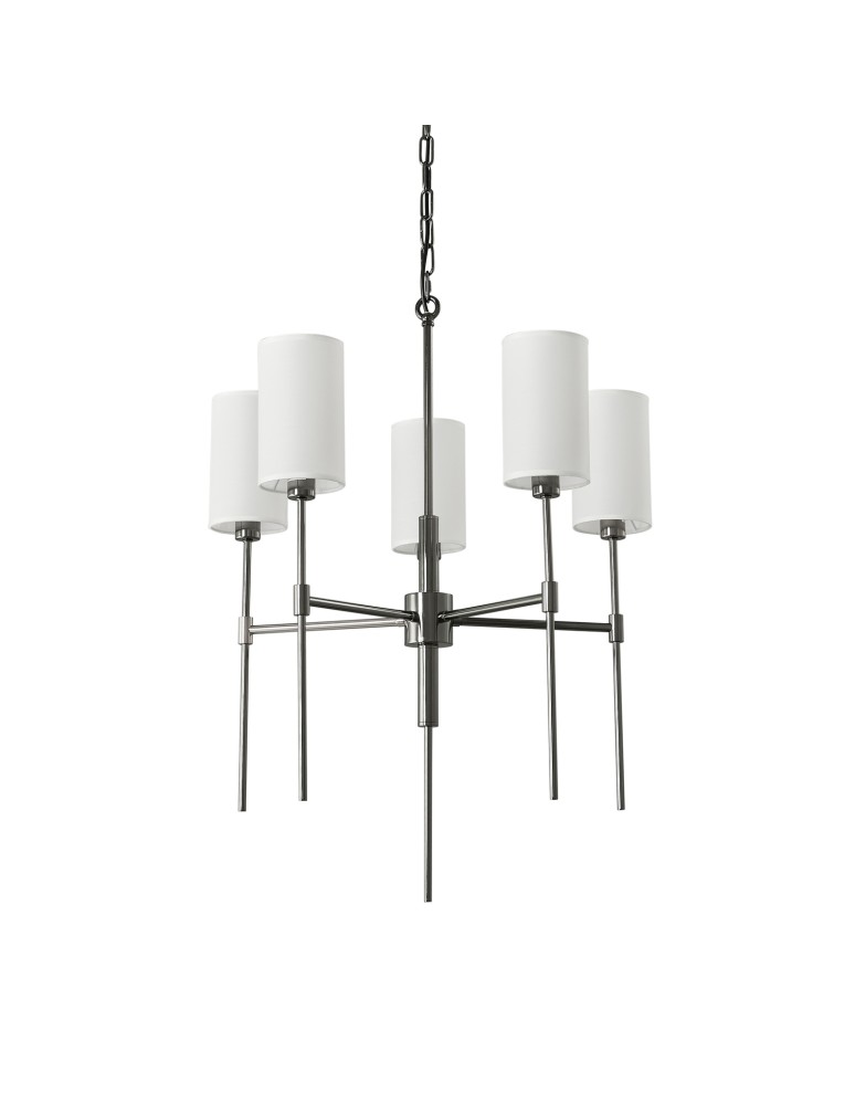 Step Into Design Lampa wisząca DARLING czarny połysk 60 cm ST-9501-5 BLACK