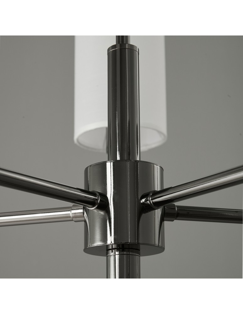 Step Into Design Lampa wisząca DARLING czarny połysk 60 cm ST-9501-5 BLACK