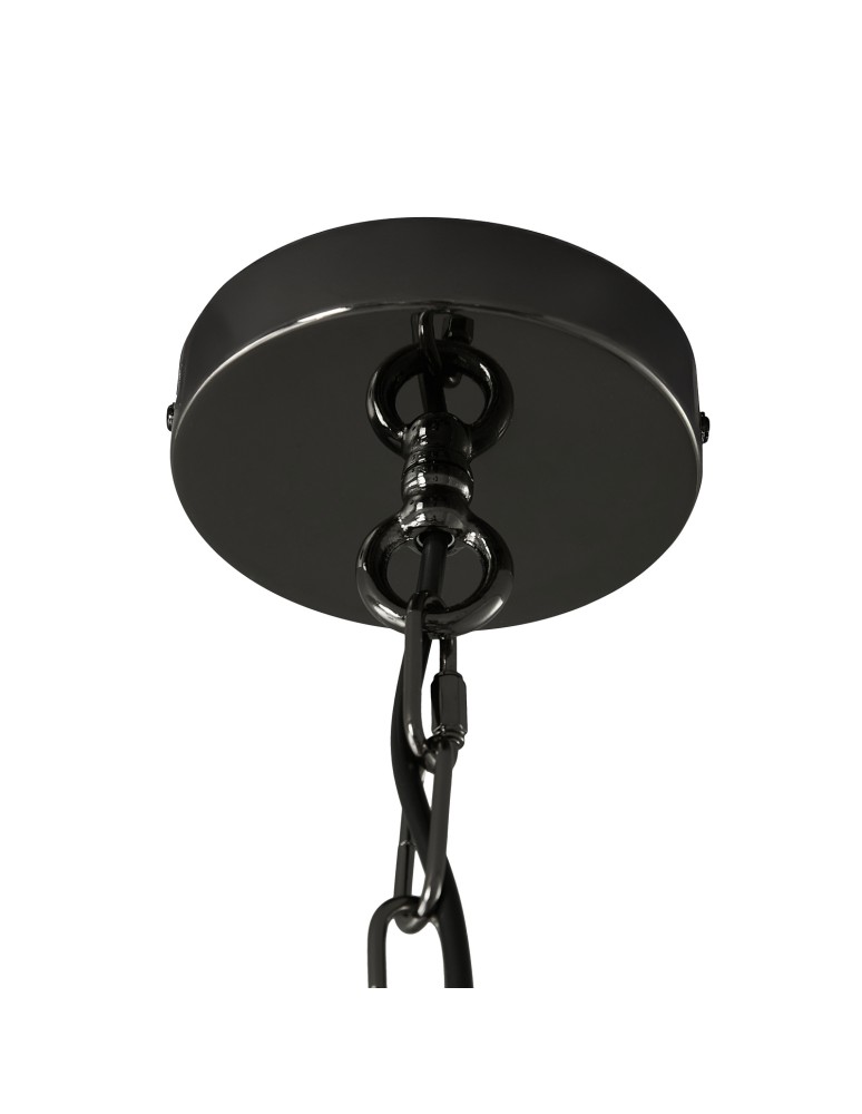 Step Into Design Lampa wisząca DARLING czarny połysk 60 cm ST-9501-5 BLACK