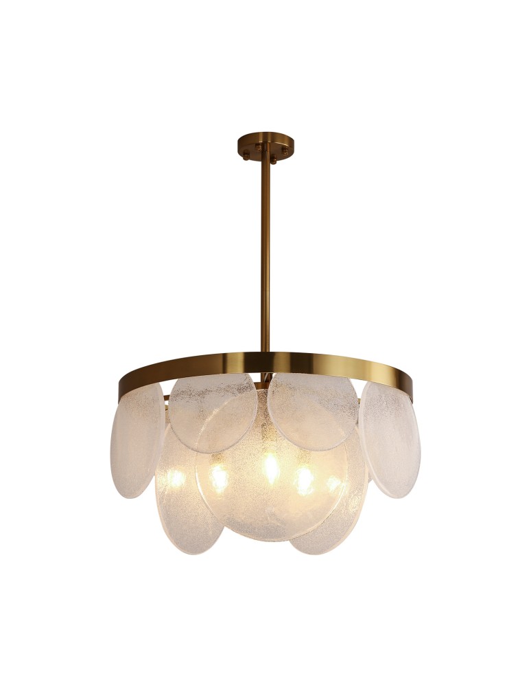 Step Into Design Lampa wisząca AURORA mosiądz 60 cm ST-9513 BRASS Step Into Design Lampa wisząca AURORA mosiądz 60 cm ST-9513 BRASS