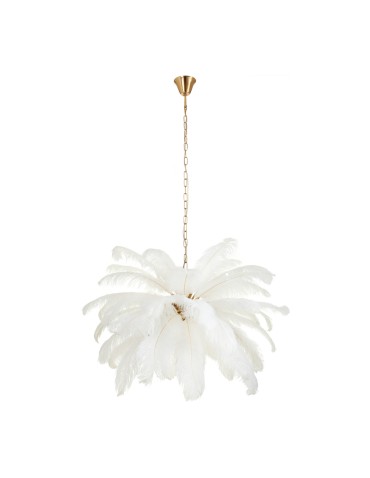 Step Into Design Lampa wisząca EMU pióra białe 100 cm ST-DN127 white