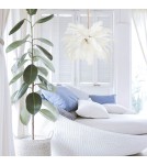 Lampy wiszące designerskie -  Step Into Design Lampa wisząca EMU pióra białe 100 cm ST-DN127 white - product 9