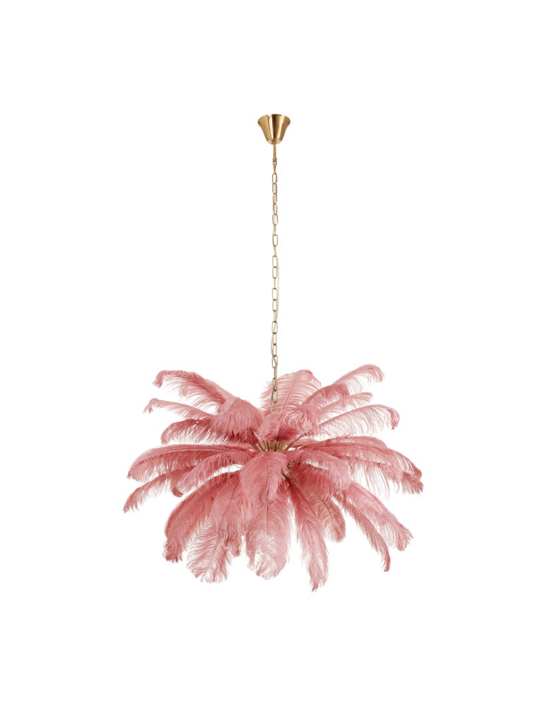 Step Into Design Lampa wisząca EMU pióra różowe 100 cm ST-DN127 pink Step Into Design Lampa wisząca EMU pióra różowe 100 cm ST-DN127 pink