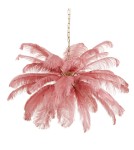 Step Into Design Lampa wisząca EMU pióra różowe 100 cm ST-DN127 pink Step Into Design Lampa wisząca EMU pióra różowe 100 cm ST-DN127 pink