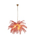 Step Into Design Lampa wisząca EMU pióra różowe 100 cm ST-DN127 pink Step Into Design Lampa wisząca EMU pióra różowe 100 cm ST-DN127 pink