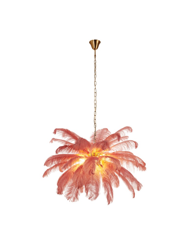 Step Into Design Lampa wisząca EMU pióra różowe 100 cm ST-DN127 pink Step Into Design Lampa wisząca EMU pióra różowe 100 cm ST-DN127 pink