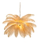 Step Into Design Lampa wisząca EMU pióra beżowe 100 cm ST-DN127 beige Step Into Design Lampa wisząca EMU pióra beżowe 100 cm ST-DN127 beige