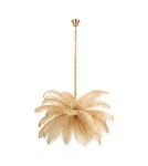 Step Into Design Lampa wisząca EMU pióra beżowe 100 cm ST-DN127 beige Step Into Design Lampa wisząca EMU pióra beżowe 100 cm ST-DN127 beige