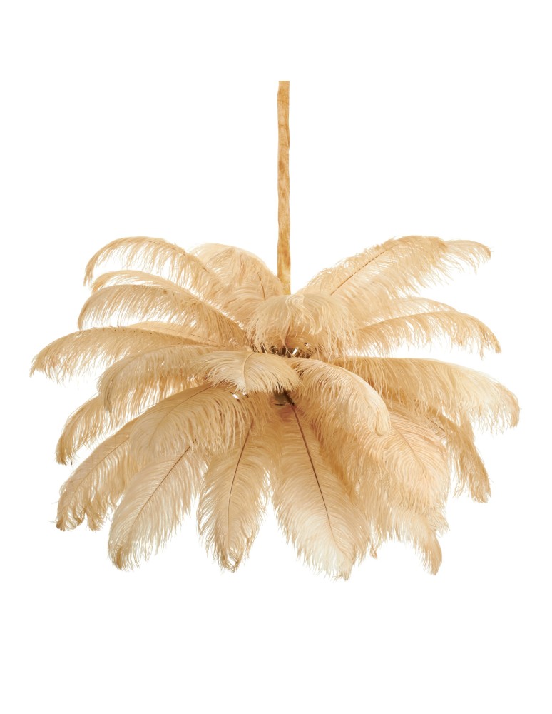 Step Into Design Lampa wisząca EMU pióra beżowe 100 cm ST-DN127 beige Step Into Design Lampa wisząca EMU pióra beżowe 100 cm ST-DN127 beige