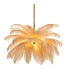 Step Into Design Lampa wisząca EMU pióra beżowe 100 cm ST-DN127 beige Step Into Design Lampa wisząca EMU pióra beżowe 100 cm ST-DN127 beige