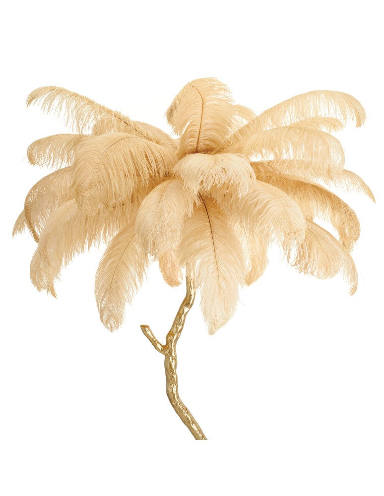 Step Into Design Lampa podłogowa EMU pióra beżowe 150 cm ST-DN128-F beige