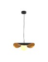  Step Into Design Lampa wisząca ENZO czarno złota 40 cm ST-F22020601-D40 black
