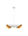 Step Into Design Lampa wisząca ENZO biało złota 40 cm ST-F22020601-D40 white
