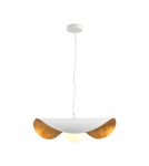 Step Into Design Lampa wisząca ENZO biało złota 60 cm ST-F22020601-D60 white  Step Into Design Lampa wisząca ENZO biało złota 60 cm ST-F22020601-D60 white
