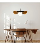 Step Into Design Lampa wisząca ENZO czarno złota 80 cm ST-F22020601-D80 black  Step Into Design Lampa wisząca ENZO czarno złota 80 cm ST-F22020601-D80 black
