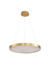  Step Into Design Lampa wisząca ALCHEMY LED złoty alabaster 60 cm ST-MD2407