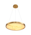 Step Into Design Lampa wisząca ALCHEMY LED złoty alabaster 60 cm ST-MD2407 Step Into Design Lampa wisząca ALCHEMY LED złoty alabaster 60 cm ST-MD2407