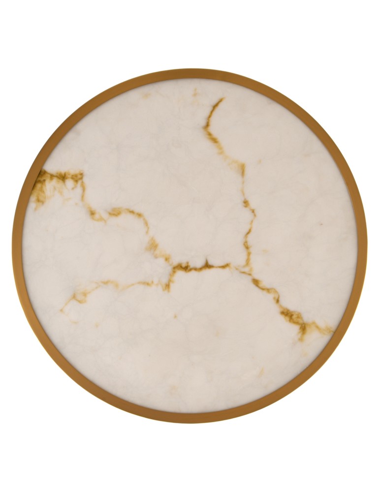 Step Into Design Lampa wisząca ALCHEMY LED złoty alabaster 60 cm ST-MD2407 Step Into Design Lampa wisząca ALCHEMY LED złoty alabaster 60 cm ST-MD2407