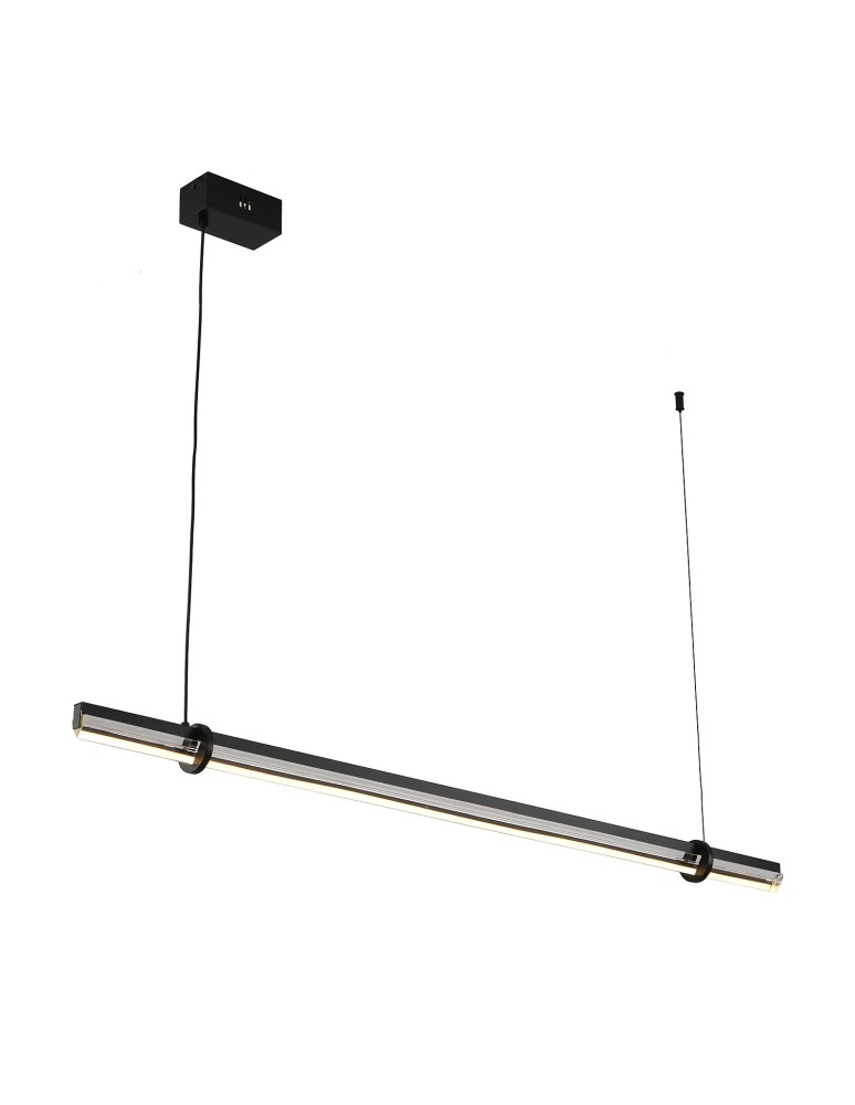 Step Into Design Lampa wisząca LOVELY LED czarna 120 cm ST-DN1620-120 BLACK Step Into Design Lampa wisząca LOVELY LED czarna 120 cm ST-DN1620-120 BLACK