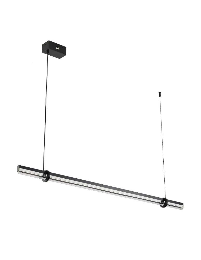 Step Into Design Lampa wisząca LOVELY LED czarna 120 cm ST-DN1620-120 BLACK Step Into Design Lampa wisząca LOVELY LED czarna 120 cm ST-DN1620-120 BLACK