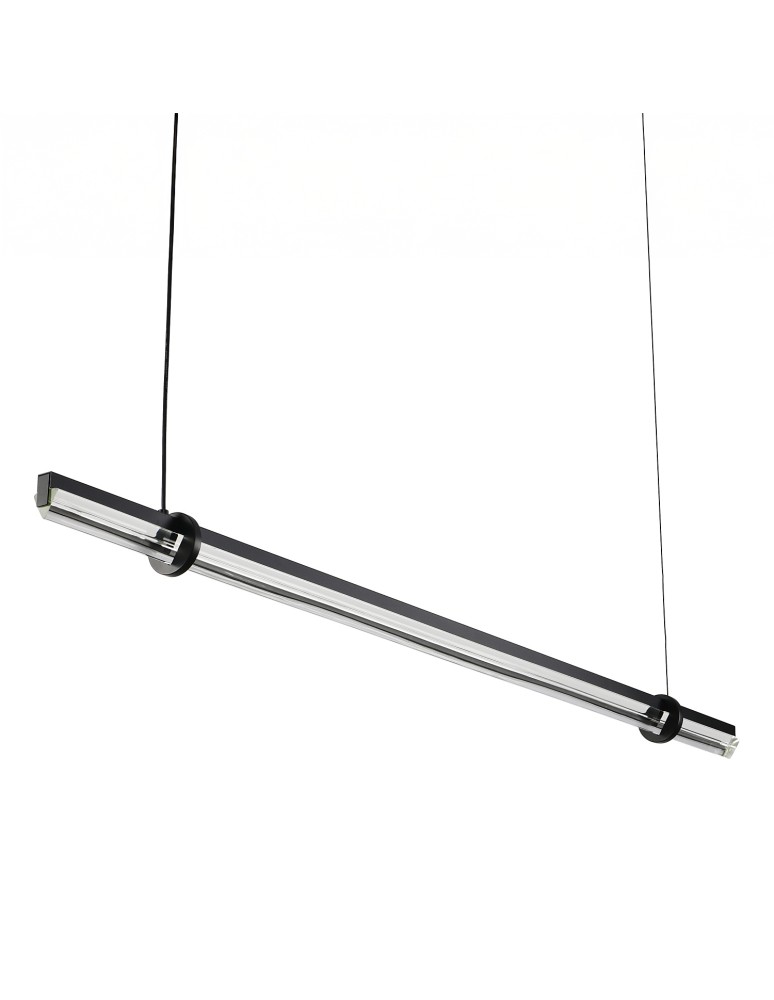 Step Into Design Lampa wisząca LOVELY LED czarna 120 cm ST-DN1620-120 BLACK Step Into Design Lampa wisząca LOVELY LED czarna 120 cm ST-DN1620-120 BLACK