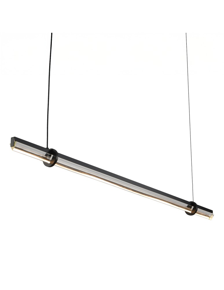 Step Into Design Lampa wisząca LOVELY LED czarna 120 cm ST-DN1620-120 BLACK Step Into Design Lampa wisząca LOVELY LED czarna 120 cm ST-DN1620-120 BLACK