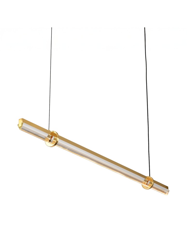 Step Into Design Lampa wisząca LOVELY LED złota 100 cm ST-DN1620-100 GOLD Step Into Design Lampa wisząca LOVELY LED złota 100 cm ST-DN1620-100 GOLD
